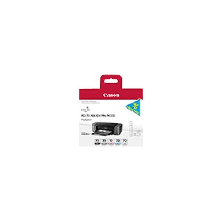 Canon PGI-72 PBK / GY / PM / PC / CO Multipack - 5-pack - grey, photo black, photo cyan, photo magenta, chroma optimiser - original - ink tank - for PIXMA PRO-10, PRO-10S; PIXUS PRO-10 - 0