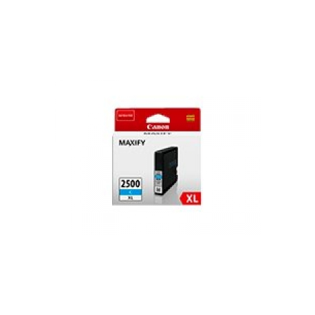 Canon PGI-2500XL C - 19.3 ml - High Yield - cyan - original - ink tank - for MAXIFY iB4050, iB4150, MB5050, MB5150, MB5155, MB5350, MB5450, MB5455 - 0