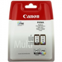 Canon PG-545 XL / CL-546XL Photo Value Pack - Black, yellow, cyan, magenta, colour (cyan, magenta, yellow) - original - ink tank  /  paper kit - for PIXMA TR4551, TR4650, TR4651, TS3350, TS3351, TS3352, TS3355, TS3450, TS3451, TS3452