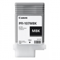Canon PFI-107 MBK - 130 ml - matte black - original - ink tank - for imagePROGRAF iPF670, iPF680, iPF685, iPF770, iPF780, iPF785