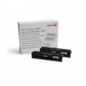 Xerox - 2-pack - black - original - toner cartridge - for Phaser 3020 / BI, 3020V_BI; WorkCentre 3025_NI, 3025V_BI, 3025V_NI