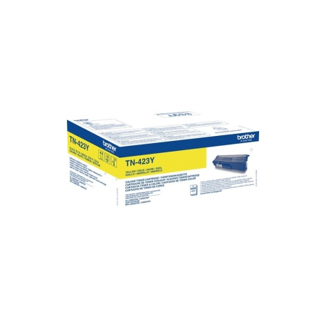 Brother TN423Y - Jumbo Yield - yellow - original - toner cartridge - for Brother DCP-L8410, HL-L8260, HL-L8360, MFC-L8690, MFC-L8900 - 0