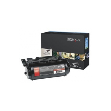 Lexmark - Black - original - toner cartridge LCCP - for Lexmark T644, T644dn, T644dtn, T644n, T644tn - 0