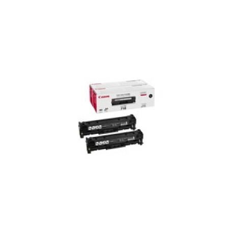 Canon Toner Black Twin Pack 718BK