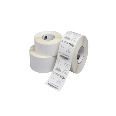 Zebra Z-Select 2000T - Matte - permanent acrylic adhesive - coated - perforated - 57 x 32 mm 20348 label(s) (4 roll(s) x 5087) labels - for Zebra 110, 140, 220, Z4Mplus, Z6MPlus, ZM400, ZM600; Xi Series 140, 170; Z Series ZM600 - 1