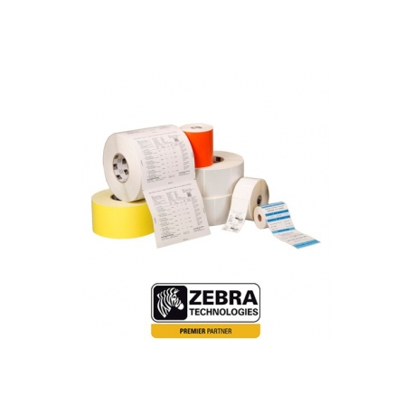 Zebra Z-Perform 1000T - Paper - permanent adhesive - uncoated - A5 (148 x 210 mm) 4200 label(s) (2 roll(s) x 2100) labels - for Zebra 110, 140, 220, Z4Mplus, Z6MPlus, ZM400, ZM600; Xi Series 140, 170; Z Series ZM600 - 1