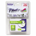 Brother TZe-MQG35 - Standard adhesive - white on lime green - Roll (1.2 cm x 5 m) 1 cassette(s) laminated tape - for Brother PT-D210, D600, H110; P-Touch PT-1880, D200, D450, E110, E550, E800, H110, P900