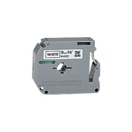 Brother M-K231BZ - Black on white - Roll (1.2 cm x 8 m) 1 cassette(s) label tape - for P-Touch PT-55, PT-65, PT-75, PT-80, PT-85, PT-90, PT-BB4, PT-M95 - 1
