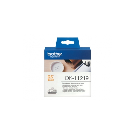 Brother DK-11219 Round Labels