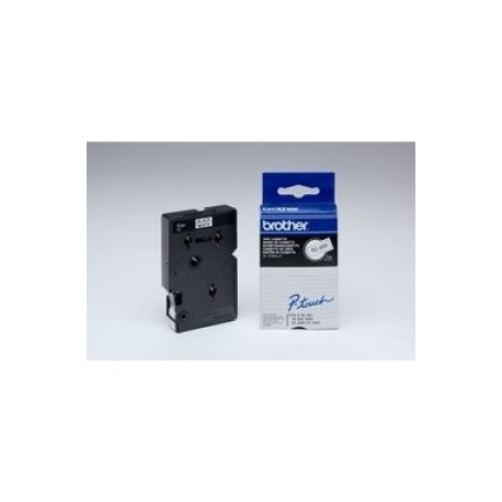 Brother - Black - white - Roll (1.2 cm) 1 roll(s) labels - for P-Touch PT-15, PT-20, PT-6 - 0