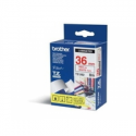 Brother TZe262 - Red on white - Roll (3.6 cm x 8 m) 1 roll(s) laminated tape - for P-Touch PT-3600, 550, 9200, 9400, 9500, 9600, 9700, 9800, D800, P900, P950