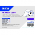 Epson PE - Matte - permanent acrylic adhesive - 102 x 76 mm 6280 label(s) (4 roll(s) x 1570) die cut labels - for ColorWorks C7500, C7500G, CW-C6000Ae, CW-C6000Pe, TM-C7500