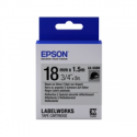 Epson LabelWorks LK-5SBR - Black on silver - Roll (1.8 cm x 1.5 m) 1 cassette(s) label tape - for LabelWorks LW-1000, 400, 600, 700, 900, K400, Z5000, Z5010, Z700, Z710, Z900