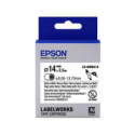 Epson LabelWorks LK-6WBA14 - Black on white - Roll (1.4 cm x 2.5 m) 1 roll(s) tube - for LabelWorks LW-1000, 300, 400, 600, 700, 900, Z5000, Z5010, Z700, Z710, Z900