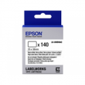 Epson LabelWorks LK-8WBWAC - Black on white - 25 x 38 mm 140 pcs. die cut labels - for LabelWorks LW-1000, LW-300, LW-400, LW-600, LW-700, LW-900, LW-Z5000, LW-Z5010, LW-Z900