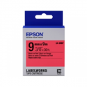 Epson LabelWorks LK-3RBP - Black on red - Roll (0.9 cm x 9 m) 1 cassette(s) label tape - for LabelWorks LW-1000, 300, 400, 600, 700, 900, K400, Z5000, Z5010, Z700, Z710, Z900