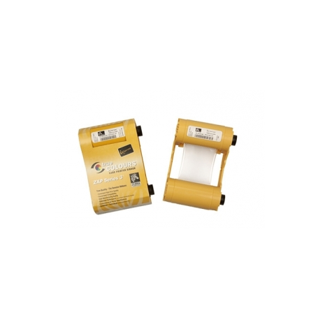 Zebra ix Series YMCKOK - Colour (cyan, magenta, yellow, resin black, clear overcoat) - print ribbon (colour) - for ZXP Series 3, 3 QuikCard ID Solution - 1