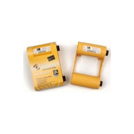 Zebra ix Series KrO - 1 - black resin with clear overlay - print ribbon (colour) - for ZXP Series 3, 3 QuikCard ID Solution - 0