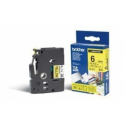 Brother TZe-611 - Black on yellow - Roll (0.6 cm) 1 cassette(s) laminated tape - for Brother PT-D210, D600, H110; P-Touch PT-1005, 1880; P-Touch Cube Pro PT-P910