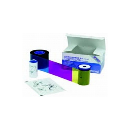 Datacard YMCKT Short Panel - Colour (cyan, magenta, yellow) - print ribbon (color, half-panel) - for Datacard SD260, SD260S, SD460 - 0
