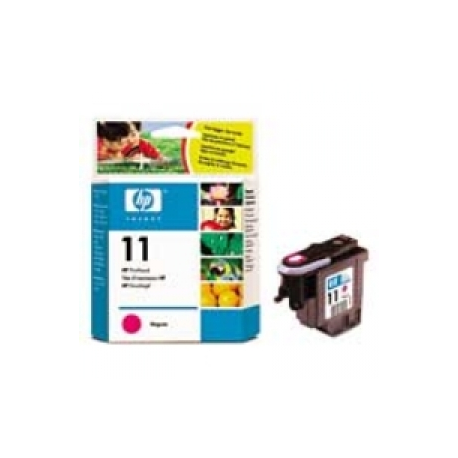 HP 11 - Magenta - printhead - for Business Inkjet 1000, 1200, 2800; DesignJet 11X, 500, 510, 70, 820; Officejet Pro K850 - 0