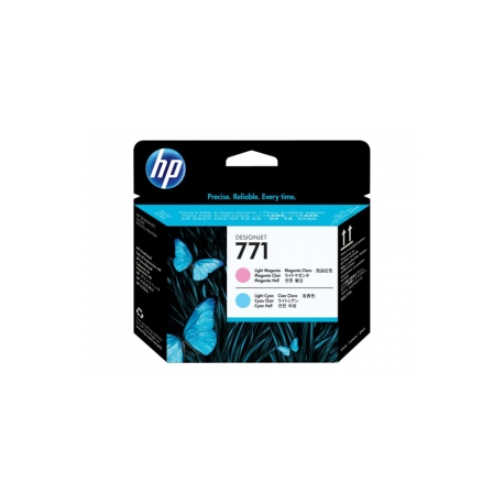 HP 771 - Light magenta, light cyan - printhead - for DesignJet Z6200, Z6600 Production Printer, Z6800 Photo Production - 1