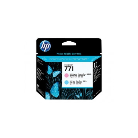 HP 771 - Light magenta, light cyan - printhead - for DesignJet Z6200, Z6600 Production Printer, Z6800 Photo Production - 2