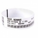 Zebra Z-Band Fusion - Polypropylene (PP) - adhesive - white - 70 x 22 mm 1000 pcs. (5 roll(s) x 200) wristbands - for Zebra GX420; GK Series GK420; G-Series GC420; GX Series GX420, GX430; LP 28XX; TLP 28XX