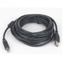 Gembird Professional series - USB cable - USB Type B (M) to USB (M) - USB 2.0 - 4.5 m - molded - black