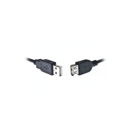 Gembird CCP-USB2-AMAF-6 - USB extension cable - USB (F) to USB (M) - 1.8 m - molded - black - 0