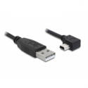 DeLOCK - USB cable - USB (M) to mini-USB Type B (M) - 2 m - right-angled connector