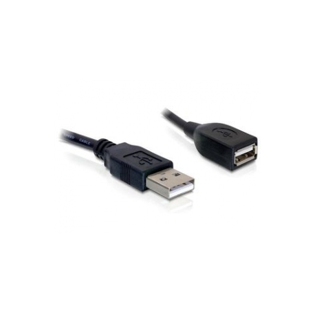 DeLOCK Extension cable USB 2.0 - USB extension cable - USB (M) to USB (F) - 15 cm - for P / N: 61477, 61478, 61693, 61746, 61772, 66202, 88537 - 0