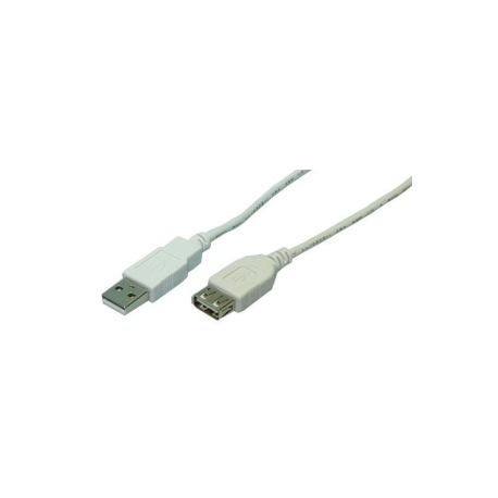 LogiLink - USB extension cable - USB (M) to USB (F) - USB 2.0 - 1.8 m - 0