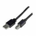 StarTech.com 20m  /  65 ft Active USB 2.0 A to B Cable - Long 20 m USB Cable - 20m USB Printer Cable - 1x USB A (M), 1x USB B (M) - Black (USB2HAB65AC) - USB cable - USB Type B (M) to USB (M) - USB 2.0 - 20 m - black - for P / N: ICUSB232D