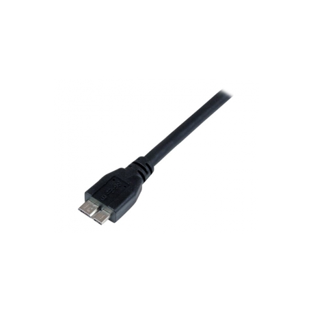 StarTech.com 1m 3 ft Certified SuperSpeed USB 3.0 A to Micro B Cable Cord - USB 3 Micro B Cable - 1x USB A (M), 1x USB Micro B (M) - Black (USB3CAUB1M) - USB cable - Micro-USB Type B (M) to USB Type A (M) - USB 3.0 - 1 m - black - for P / N: DKT30CVAGPD, HB30A4AIB, HB30AM4AB, HB31C2A2CME, HB31C3A1CME, ST7C51224, ST7C51224EU - 0
