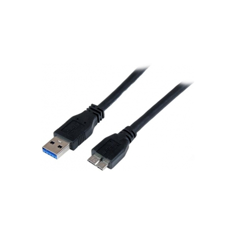 StarTech.com 1m 3 ft Certified SuperSpeed USB 3.0 A to Micro B Cable Cord - USB 3 Micro B Cable - 1x USB A (M), 1x USB Micro B (M) - Black (USB3CAUB1M) - USB cable - Micro-USB Type B (M) to USB Type A (M) - USB 3.0 - 1 m - black - for P / N: DKT30CVAGPD, HB30A4AIB, HB30AM4AB, HB31C2A2CME, HB31C3A1CME, ST7C51224, ST7C51224EU - 3