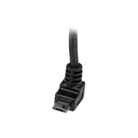 Startech 2M USB 2.0 KABEL A AUF MICRO (USB B AUFWAERTSGEWINKELT SCHWARZ IN)