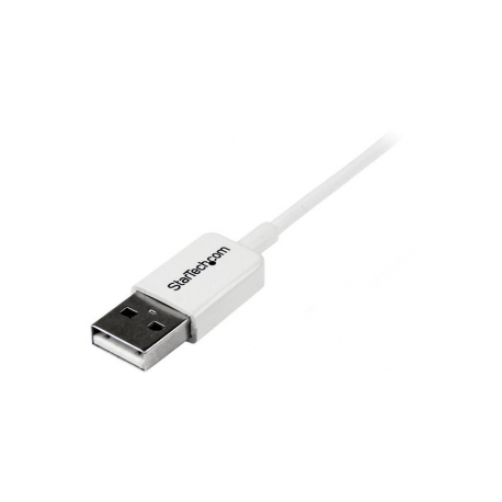 StarTech.com 0.5m White Micro USB Cable Cord - A to Micro B - Micro USB Charging Data Cable - USB 2.0 - 1x USB A Male, 1x USB Micro B Male (USBPAUB50CMW) - USB cable - Micro-USB Type B (M) to USB (M) - USB 2.0 - 0.5 m - molded - white - for P / N: HB30C4AFS, USB3SMDOCK4K, USBEXTPAA2MW, USBEXTPAA3MW, USBPAUB1MW, USBPAUB2MW - 1