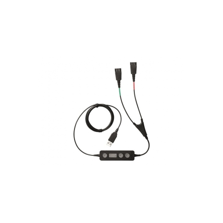 Jabra LINK 265 - Headset adapter - USB male to Quick Disconnect - 0