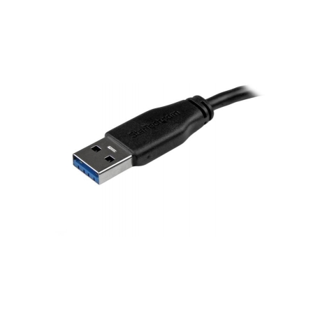 Startech 0.5M SLIM USB 3.0 MICRO B CABL (USB 3.0 A TO MICRO B M/M - THIN)