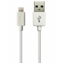 Sandberg - Charging / data cable - USB male to Lightning female - 1 m - white - for Apple iPad / iPhone / iPod (Lightning)