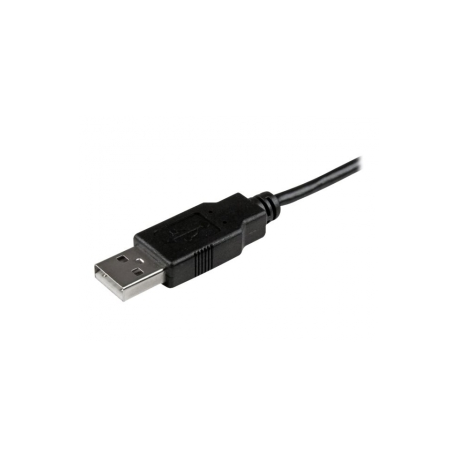 StarTech.com 15cm 6in Mobile Charge Sync USB to Slim Micro USB Cable for Phones & Tablets A to Micro B - M / M - Thin Micro USB Charge Cable (USBAUB15CMBK) - USB cable - Micro-USB Type B (M) to USB (M) - USB 2.0 - 15 cm - black - for P / N: CMDPHD2HD, DPMDPHD2HD, ST4CU424, ST4CU424EU, ST4CU424UK, ST8CU824, USBAUBSCHM - 2