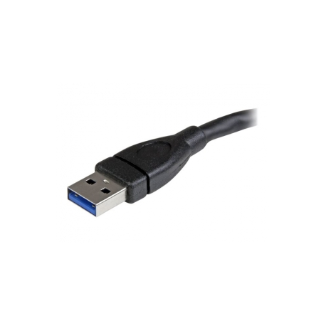 StarTech.com 6in Short USB 3.0 Extension Adapter Cable (USB-A Male to USB-A Female) - USB 3.1 Gen 1 (5Gbps) Port Saver Cable - Black (USB3EXT6INBK) - USB extension cable - USB Type A (F) to USB Type A (M) - USB 3.0 - 15.2 cm - molded - black - for P / N: 35FCREADBU3, HB30A4AIB, HB30C4AIB, HB31C4AB, SU2DUPERA11, USB3SAA3MBK - 3