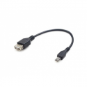 Cablexpert A-OTG-AFBM-03 - USB cable - Micro-USB Type B (M) to USB (F) - USB OTG - 15 cm