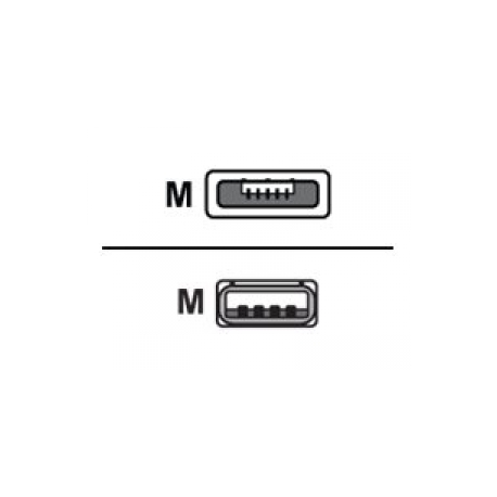 Zebra - USB cable - USB (M) to Micro-USB Type A (R) - 1.83 m - for ZQ500 Series ZQ510, ZQ520 - 0