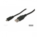 ASSMANN - USB cable - Micro-USB Type B (M) to USB (M) - 1 m - molded - black