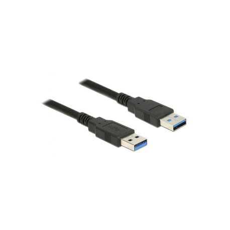 Delock - USB cable - USB Type A (M) to USB Type A (M) - USB 3.0 - 1.5 m - black - 0