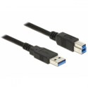 DeLOCK - USB cable - USB Type A (M) to USB Type B (M) - USB 3.0 - 50 cm - black