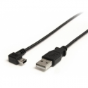 StarTech.com 3 ft Mini USB Cable - A to Right Angle Mini B - USB cable - USB (M) to mini-USB Type B (M) - 91 cm - right-angled connector - black
