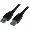 StarTech.com 3m 10 ft USB 3.0 Cable - A to A - M / M - Long USB 3.0 Cable - USB 3.1 Gen 1 (5 Gbps) (USB3SAA3MBK) - USB cable - USB Type A (M) to USB Type A (M) - USB 3.0 - 3 m - molded - black - for P / N: HB30C1A1CPD, HB30C3A1CFBW, HB30C3A1CST, HB30C5A2CSC, HB30C5A2CST, SV231DPU34K